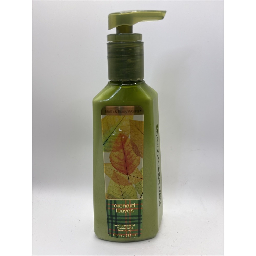 Bath & Body Works Orchard Leaves AntiBacterial Moisturizing Hand Soap 8oz NEW‎